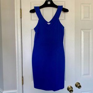 Amanda Uprichard Blue Bodycon Dress, Small